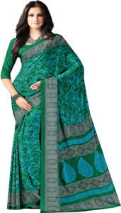 Yetnik Printed Bollywood Crepe Saree