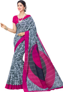 Yetnik Printed Fashion Silk Cotton Blend Saree