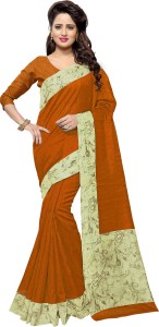 Mirchi Fashion Printed Bollywood Art Silk Saree