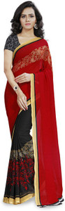 Kashvi Sarees Printed Daily Wear Georgette Saree