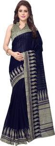 Mirchi Fashion Printed Bollywood Art Silk Saree