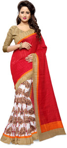 Mirchi Fashion Printed Fashion Art Silk Saree