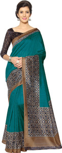 Mirchi Fashion Printed Bollywood Art Silk Saree