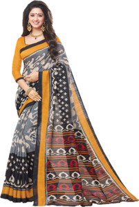 Yetnik Printed Fashion Silk Cotton Blend Saree