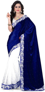 Jhilmil Solid Bollywood Velvet Saree