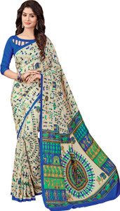 Yetnik Printed Bollywood Art Silk Saree