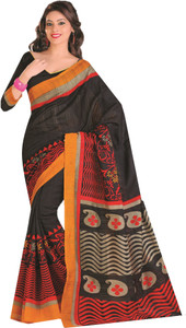 DESIGN WILLA Self Design Fashion Silk Cotton Blend Saree