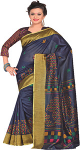 Lady Sringar Printed Bollywood Silk Cotton Blend Saree