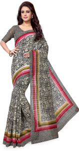 Mirchi Fashion Printed Fashion Art Silk Saree