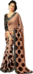 DESIGN WILLA Printed Fashion Chiffon Saree