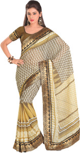 Lady Sringar Printed Bollywood Silk Cotton Blend Saree