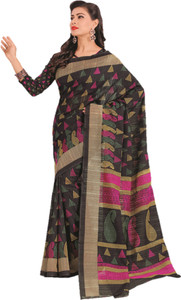 Lady Sringar Printed Bollywood Silk Cotton Blend Saree