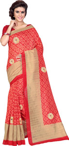 Mirchi Fashion Printed Bollywood Art Silk Saree