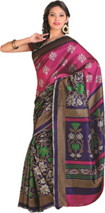 Lady Sringar Printed Bollywood Silk Cotton Blend Saree