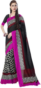 Sunita Sarees Applique Bhagalpuri Silk Saree