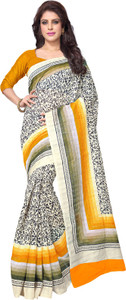 Mirchi Fashion Printed Fashion Art Silk Saree