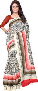 Mirchi Fashion Printed Fashion Art Silk Saree