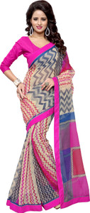 Mirchi Fashion Printed Fashion Art Silk Saree