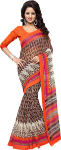 Mirchi Fashion Printed Fashion Art Silk Saree