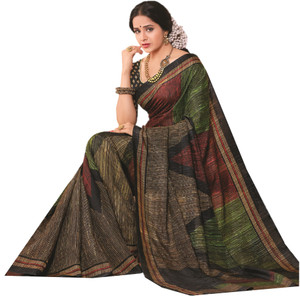 Lady Sringar Printed Bollywood Silk Cotton Blend Saree