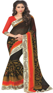 Lady Sringar Printed Bollywood Silk Cotton Blend Saree