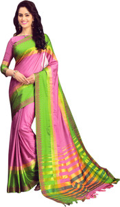 Miraan Printed Chettinadu Handloom Cotton Saree