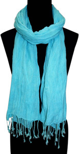 Bollywood Accessory Solid Viscose Girls Scarf