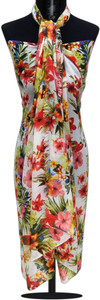 Bollywood Accessory Floral Print Polyester Girls Scarf