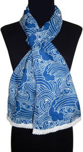 Bollywood Accessory Printed POLYESTER Girls Scarf