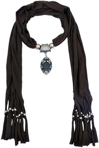 Chooz Designer Studio Solid Cotton Girls Scarf, Stole