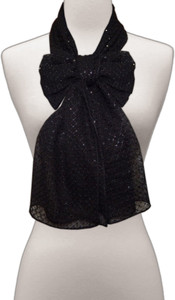 Bollywood Accessory Embellished GEORGETTE Girls Scarf