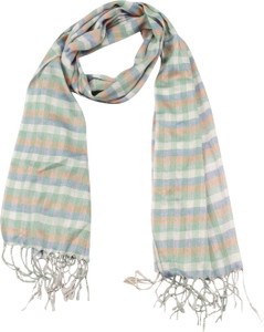 FabSeasons Checkered Cotton Women's Scarf