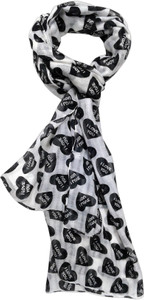 Bollywood Accessory Applique Polyester Girls Scarf