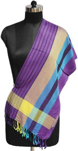 Transparent Striped viscose Boys & Girls Stole