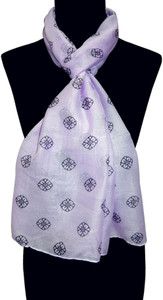 Bollywood Accessory Floral Print Polyester Girls Scarf