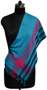 Transparent Checkered viscose Boys & Girls Stole