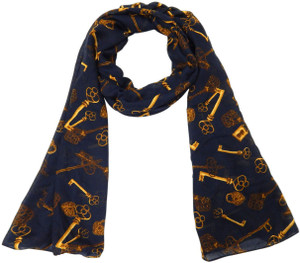 Bollywood Accessory Printed POLYESTER Girls Scarf