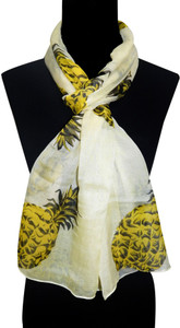 Bollywood Accessory Printed Polyester Girls Scarf