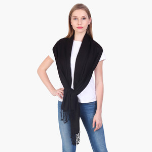 Gudi Solid Woolen Women's Scarf