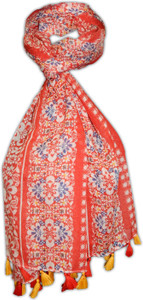 Bollywood Accessory Printed Polyester Women's Scarf