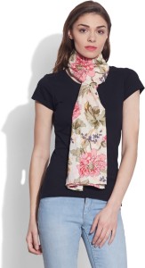 Very Me Floral Print Cotton Voile Women's Scarf