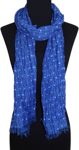 Bollywood Accessory Geometric Print Polyester Girls Scarf
