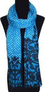 Bollywood Accessory Printed Polyester Girls Scarf