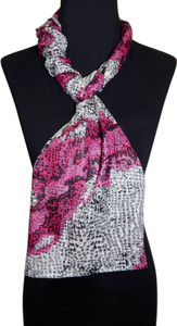 Bollywood Accessory Animal Print POLY MALAI Girls Scarf