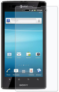 Amzer 94240 Anti-Glare Screen Protector with Cleaning Cloth for Sony Xperia Ion