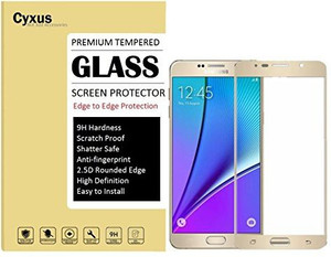 Cyxus Screen Guard For Samsung Galaxy Note 5 Best Price In India Cyxus Screen Guard For Samsung Galaxy Note 5 Compare Price List From Cyxus Mobiles Accessories 3759858 Buyhatke