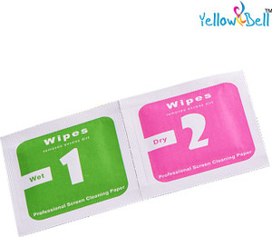 Yellow Bell Wipes for Mobiles