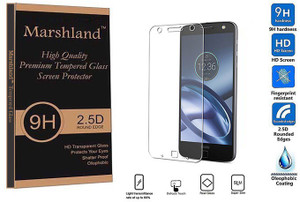 Marshland Tempered Glass Guard for Moto Z Force