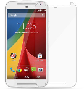 MOBIVIILE Tempered Glass Guard for Motorola Moto G (2nd Generation)