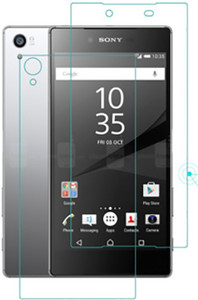 Kushwaha Tempered Glass Guard for Sony Xperia Z5 Dual (Front & Back)